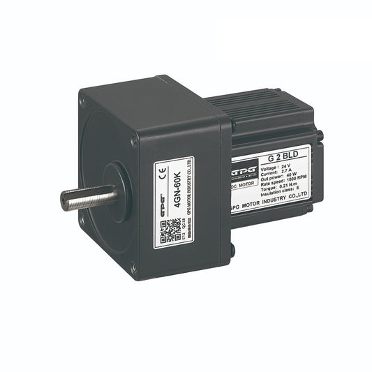 Động cơ giảm tốc DC không chổi than hộp vuông series 60 (40W 60W)

